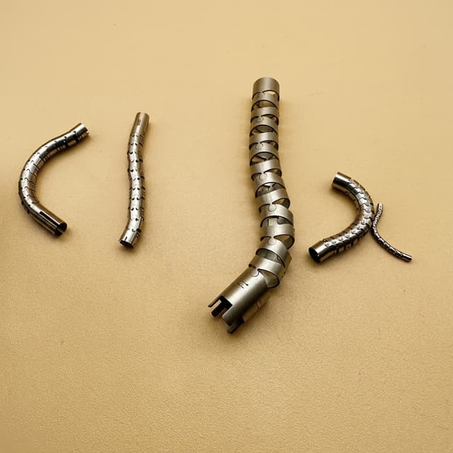 laser-cut endoscope bending section tube for articulation review