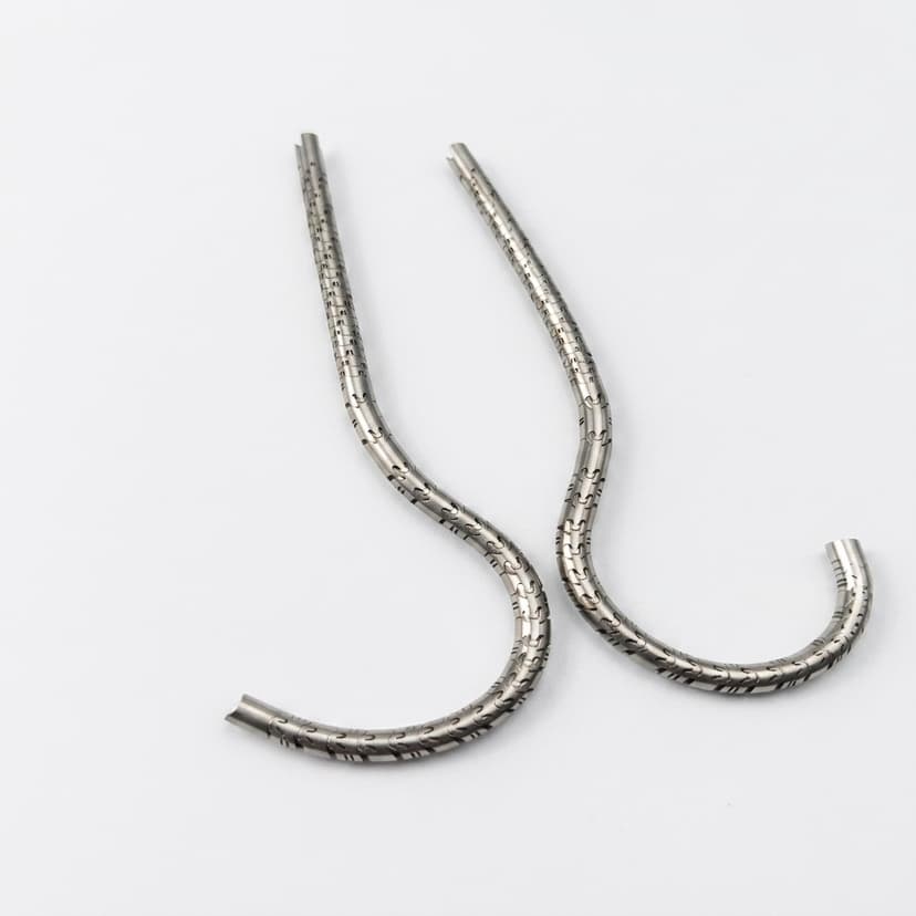 laser-cut bending section component for steerable endoscope design