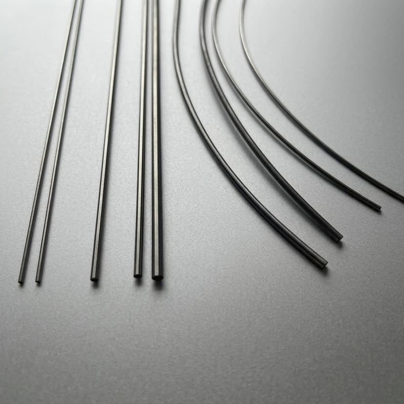 shape-memory nitinol tube for fixture and curvature review