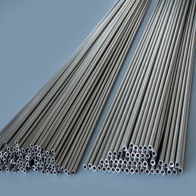 precision nitinol tube sample for shape-set component sourcing