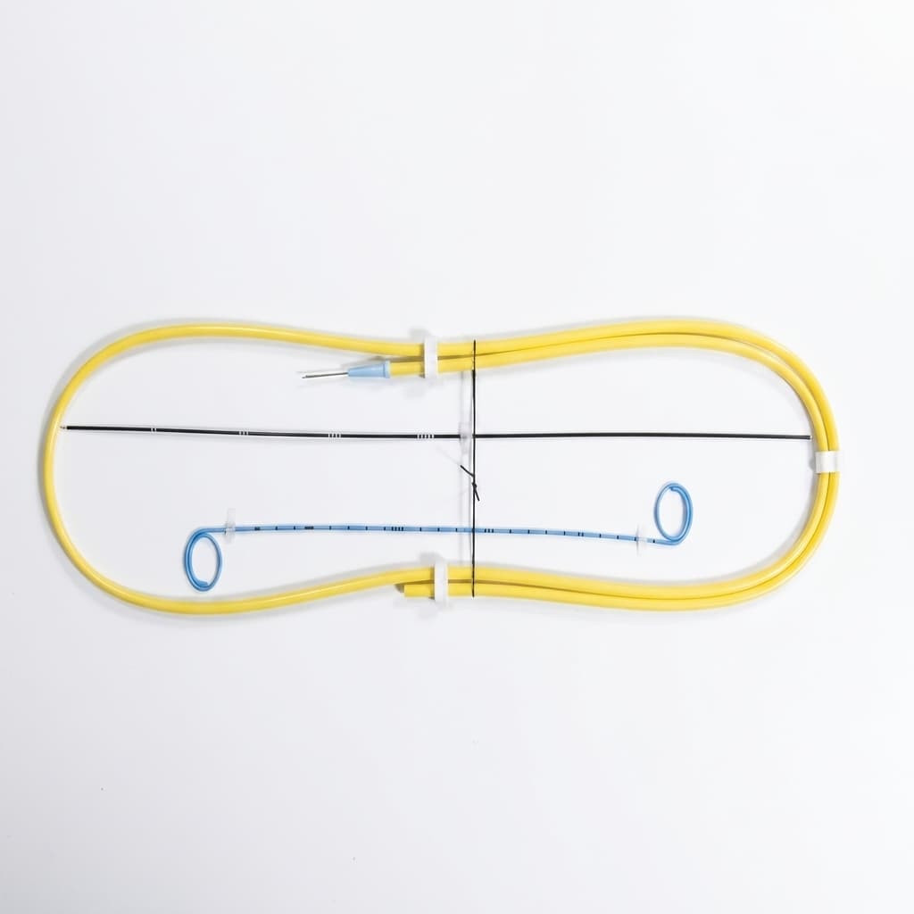 stent delivery hypotube component for catheter shaft sourcing